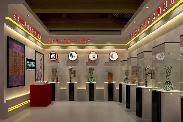 重庆非物质文化展厅设计制作